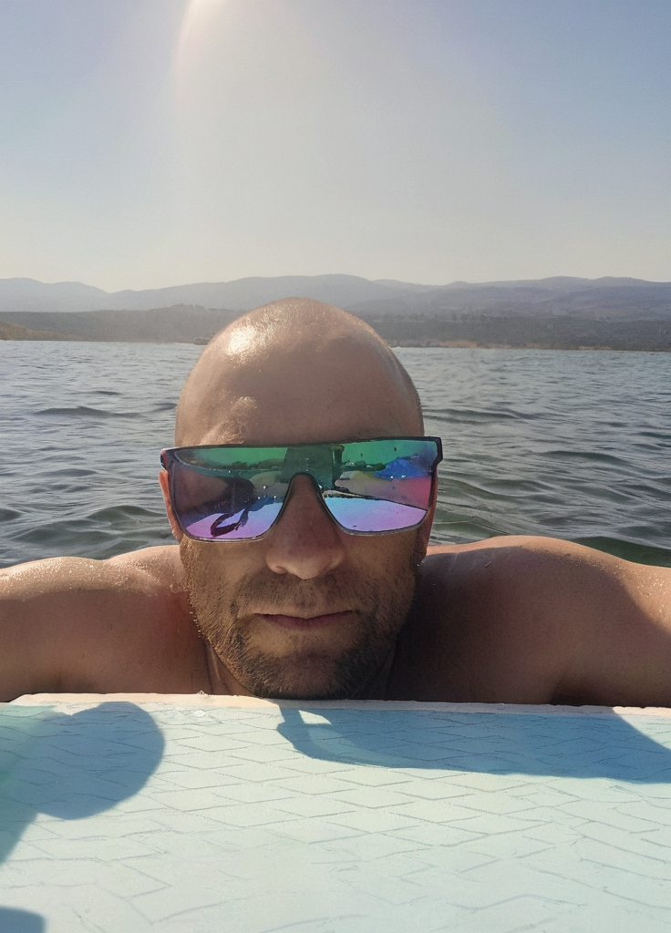 PaddleBoard Floating Jay